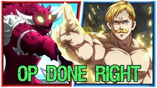 How to Introduce an Overpowered Badass  Escanor vs Galand from the Seven Deadly Sins [upl. by Iknarf]