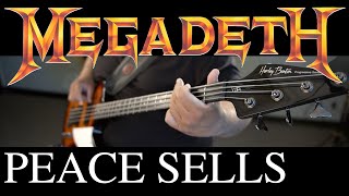 BASS COVER Megadeth  Peace Sells [upl. by Elias]