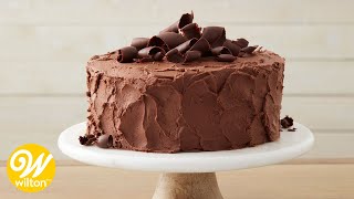 Easy Chocolate Cake Recipe for Beginners  Wilton [upl. by Chancellor403]