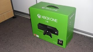 Unboxing amp Setup Microsoft Xbox One 1TB [upl. by Ortrud]