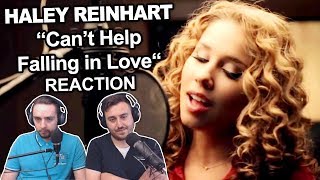 Singers ReactionReview to quotHaley Reinhart  Can’t Help Falling in Lovequot [upl. by Erika]