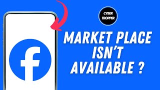 How to Fix Facebook Market Place Isn’t Available [upl. by Annawit]