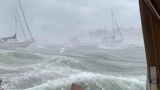 Boat Technician Films Storm At Cape Cod [upl. by Neely]