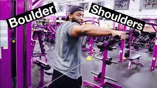 Best Planet Fitness SHOULDER Worrkout [upl. by Sherrard]