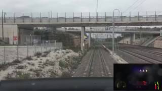 High Speed Train TGV Cab Ride [upl. by Sayer66]