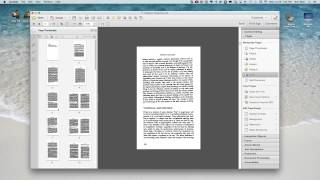 Splitting Pages using Adobe Acrobat Pro XI [upl. by Skill989]