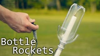 How To Make Alcohol Rockets From Soda Bottles [upl. by Enylekcaj]