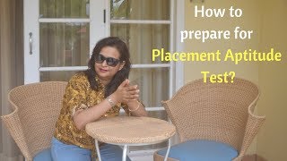 How to prepare for Placement Aptitude Test  Right Beliefs and Strategy are important [upl. by Bronnie]