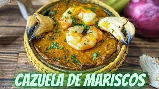 Cazuela de mariscos ecuatoriana 🇪🇨 [upl. by Teage]