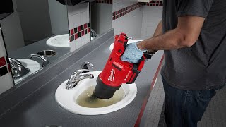 M12™ AIRSNAKE™ Drain Cleaning Air Gun Demonstration [upl. by Seve]