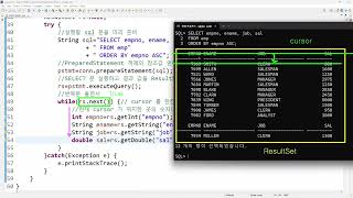 Java ResultSet 활용 [upl. by Emerald384]