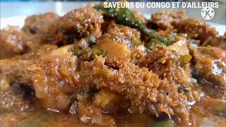 Recette Congolaise Mabumu ya gombe Comment je prépare Mabumu ya ngombe ou tripes de boeuf [upl. by Hatty168]