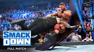 FULL MATCH  Roman Reigns vs Robert Roode – Tables Match SmackDown Jan 17 2020 [upl. by Kopaz]