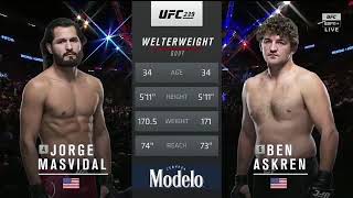 Jorge Masvidal vs Ben Askren luta completa [upl. by Bortman]