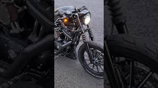 Harley Davidson sportster 883 custom bobber [upl. by Karolina]