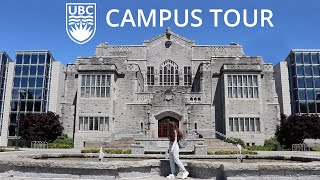 UBC Campus Tour  University of British Columbia Vancouver [upl. by Anaik]