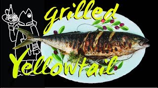 Catch And Cook Yellowtail Recipe 😊 Whole Grilled Fish Starring a 7lb Yellowtail [upl. by Kaufman861]