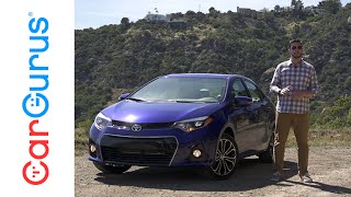 2016 Toyota Corolla  CarGurus Test Drive Review [upl. by Tebor]