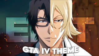 Aizen x Urahara  GTA IV Theme Edit [upl. by Lipscomb]