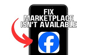 NEW FIX FACEBOOK MARKETPLACE ISNT AVAILABLE TO YOU WORKING 2025 [upl. by Isabelita]