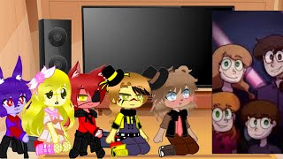 Fnaf 1 Originals Golden Freddy react to Afton Family memes ⚠️ OLD AU ⚠️ [upl. by Zelazny]