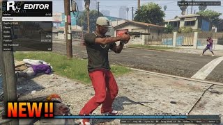 GTA 5 Rockstar Editor Tutorial  How To Use Rockstar Editor GTA 5 Online DLC Rockstar Editor [upl. by Kirch]