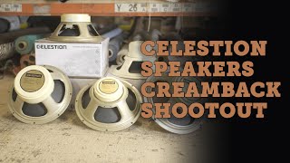 Celestion Creamback M H neo and Alnico cream Shootout Pt 1 [upl. by Encratia455]