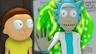 SAVING THE WORLD  Rick And Morty VR 3 END HTC Vive Virtual Reality [upl. by Hurff]